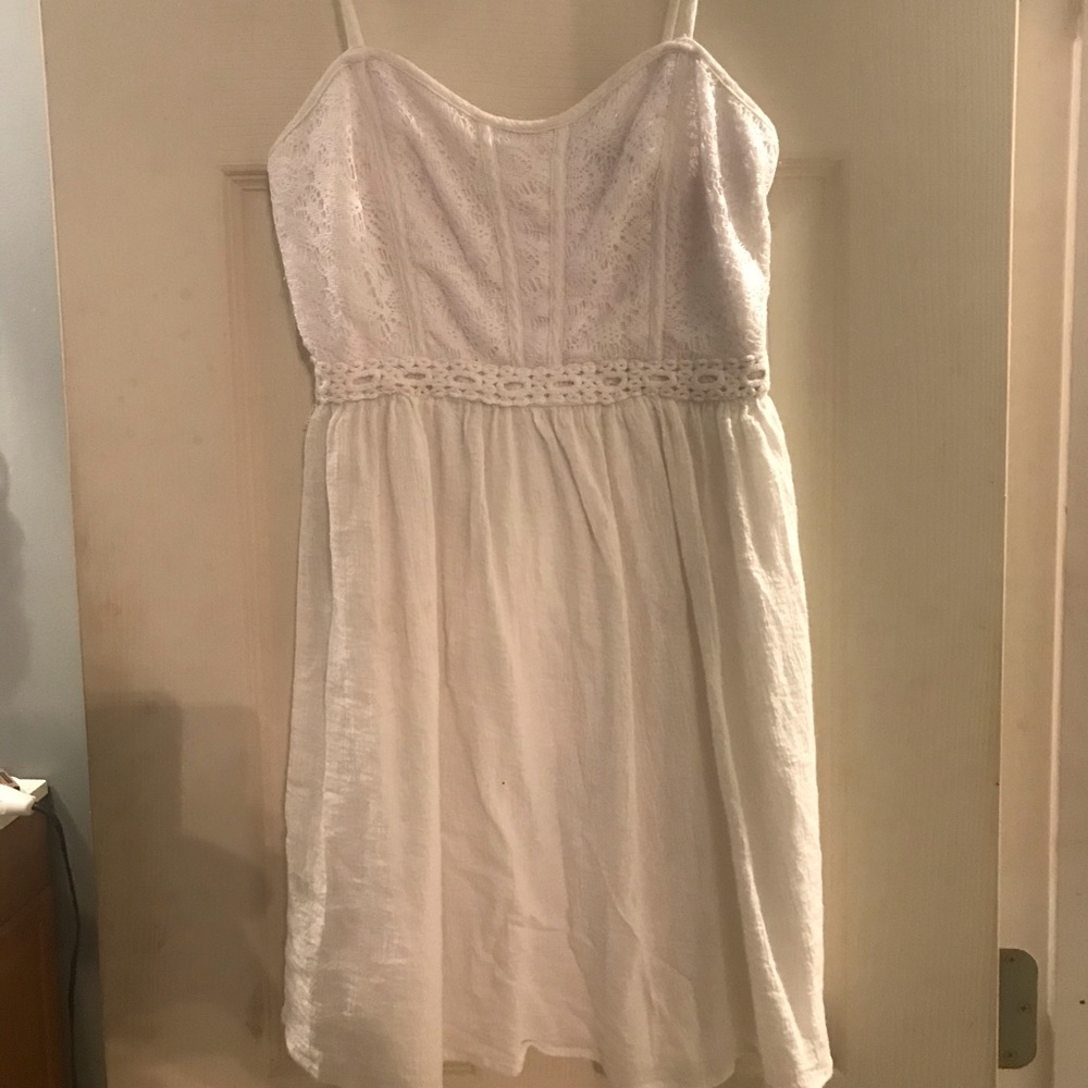 White summer dress